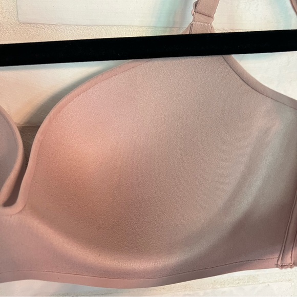 NWT Soma Enbliss Push-up Demi Bra Underwire 32 D Adobe Rose Back Hook #0013 - Picture 3 of 8